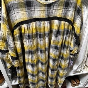 Maeve Anthropologie dress size large plaid